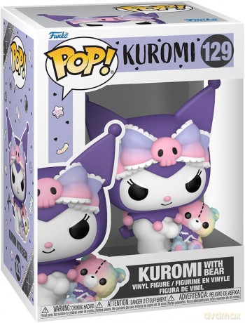 Sanrio POP!&Buddy Animation Vinyl Figures Kuromi w/ Bear 9 cm