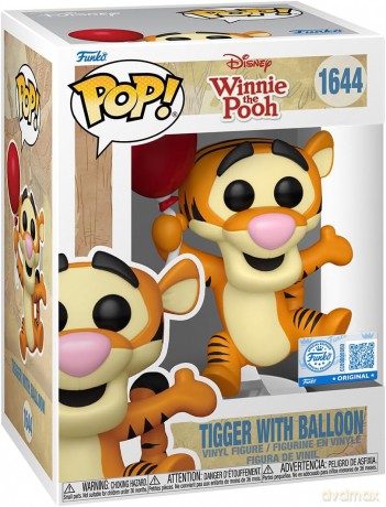 Winnie the Pooh POP! Animation Vinyl Figure Tigger with Balloon 9 cm