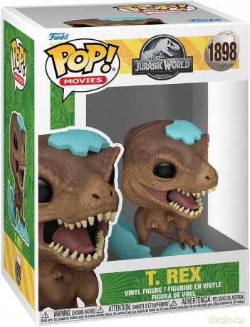 Jurassic Park POP! Movies Vinyl Figure SPRG- T-Rex 9 cm