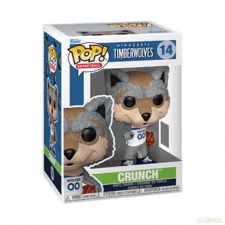 NBA Legends POP! Sports Vinyl Figure Mascots Wolves- Crunch The Wolf 9 cm