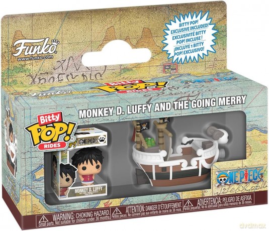 One Piece Bitty POP! Ride Vinyl Figure Going Merry w/Luffy 2,5 cm
