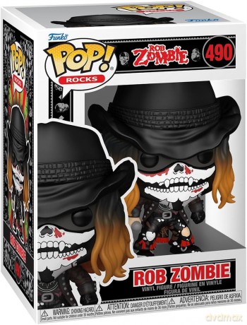 Rob Zombie POP! Rocks Vinyl Figure Rob Zombie w/Bandana 9 cm