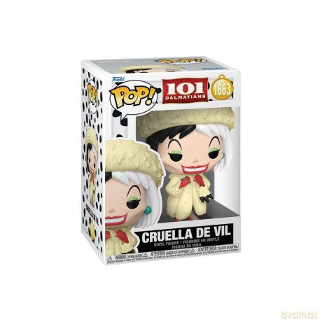One Hundred and One Dalmatians POP! Vinyl Figures Cruella De Vil  9 cm