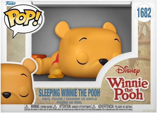 Disney POP! Animation Vinyl Figure Sleeping Pooh 9 cm