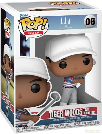 Tiger Woods POP! Golf Vinyl Figure Tour Debut 1992 9 cm