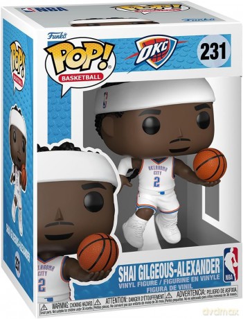 NBA Legends POP! Sports Vinyl Figure Thunder- SG-A (Home) 9 cm
