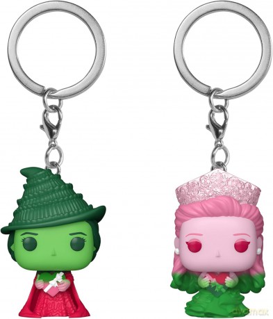 Wicked POP! Vinyl Keychain 2-Pack G&E (Ombre) 4 cm
