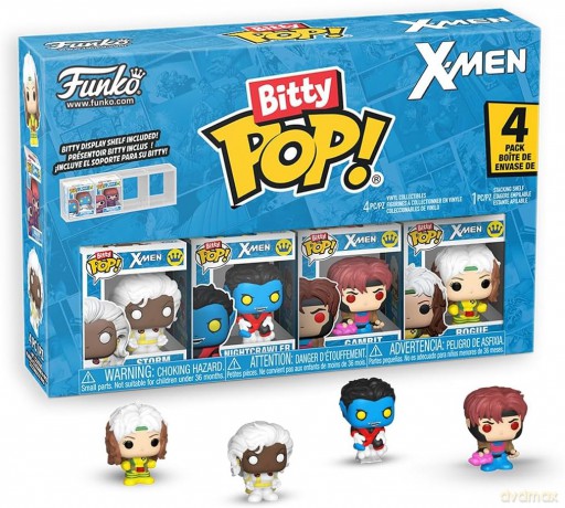 X-Men Bitty POP! Vinyl Figure 4-Pack Gambit 2,5 cm