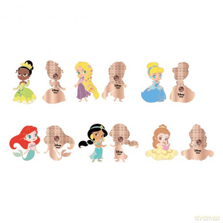 Disney Loungefly POP! Enamel Pins Princess Chibi 4 cm Assortment (12)