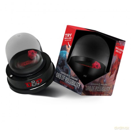 Dungeons & Dragons Dice roller with dice Orb of Possibility