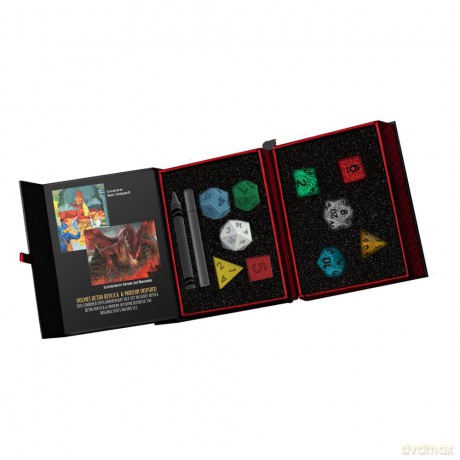 Dungeons & Dragons Dice Set 50th Anniversary: Then & Now (Holmes Retro Replica & Modern Holmes Inspired)