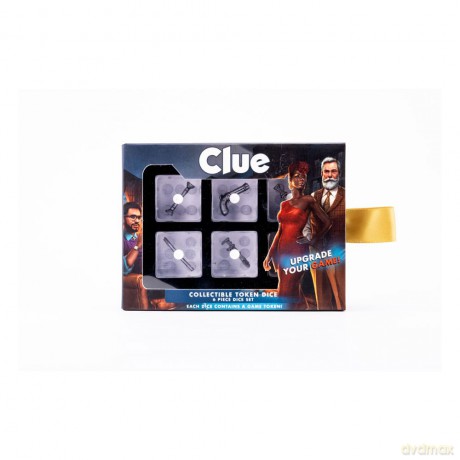 Cluedo Dice Set Token Weapons
