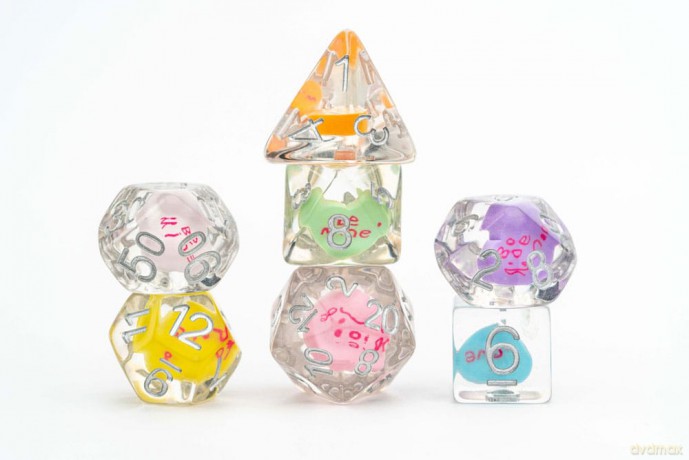 FanRoll Dice Set Love (7)