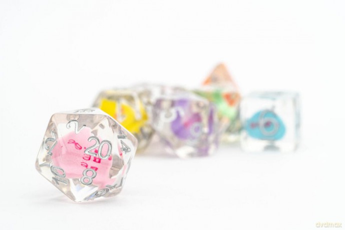 FanRoll Dice Set Love (7)