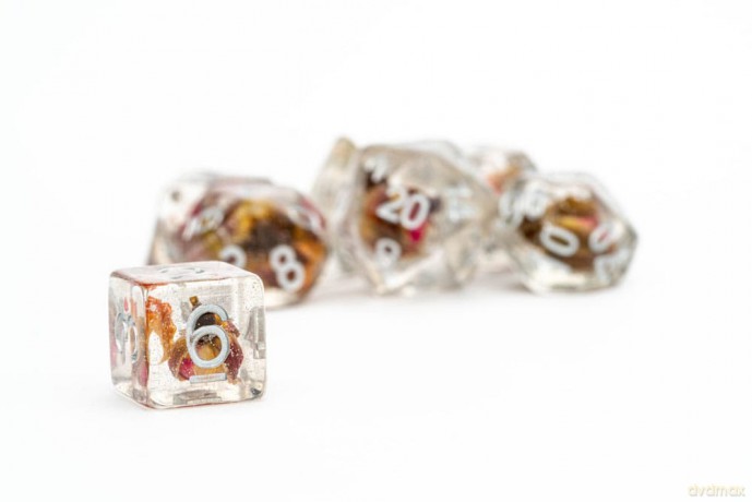 FanRoll Dice Set Rose (7)