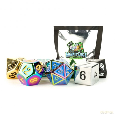 Misfit Dice Set Blind Bag Display Metal Assortment (12)