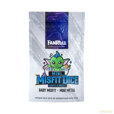 Misfit Adopt a Misfit Mini Blind Bag Baby Misfit - Mini Metal Assortment (12)