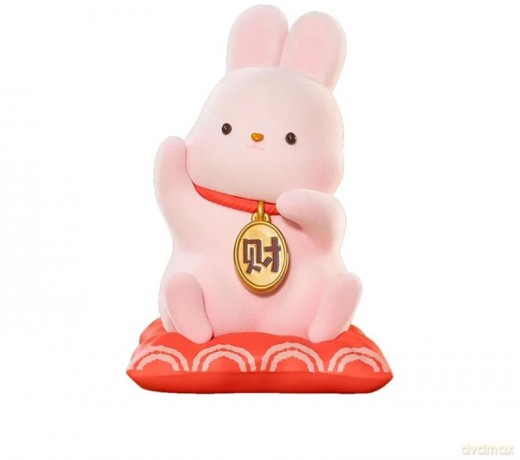 Momo Bunny Statue 1/7 Money Come Come 15 cm