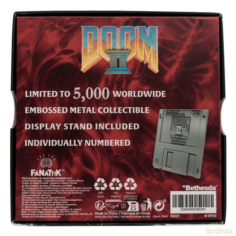 Doom 2 Replica Arena Floppy Disk Limited Edition