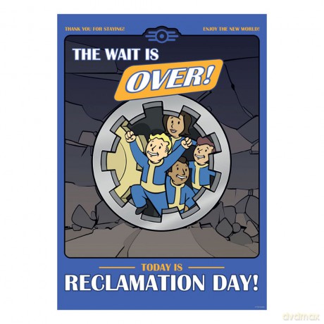 Fallout Art Print Reclamation Day Limited Edition 42 x 30 cm