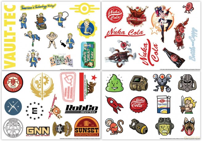 Fallout Tech Sticker Pack