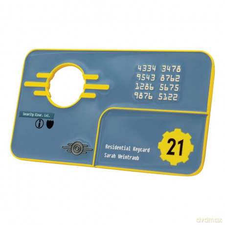 Fallout: New Vegas Replica Vault 21 Security Keycard Limited Edition