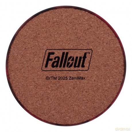 Fallout Coaster 4-Pack Metal Drinks