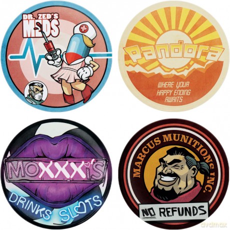 Borderlands Coaster 4-Pack