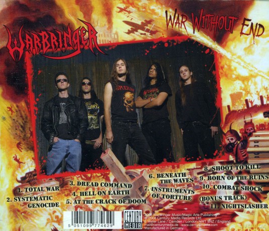 Warbringer: War Without End [CD]