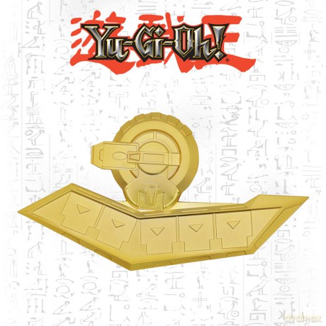 Yu-Gi-Oh! 24K Gold Plated Duel Disk Mini Replica 18 cm