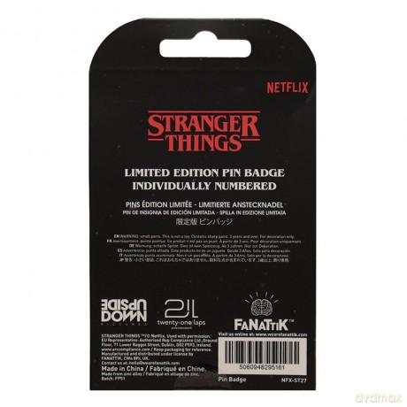 Stranger Things Pin Badge The Squawk Limited Edition