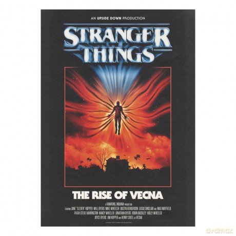 Stranger Things Art Print The Rise of Vecna Limited Edition 42 x 30 cm