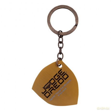 2000 AD Keychain Judge Dredd Badge Limited Edition