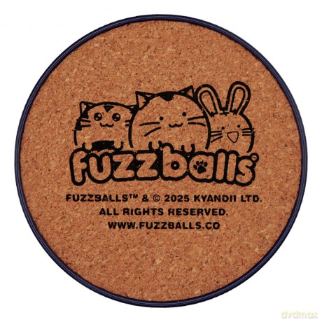 Fuzzballs Coaster 4-Pack