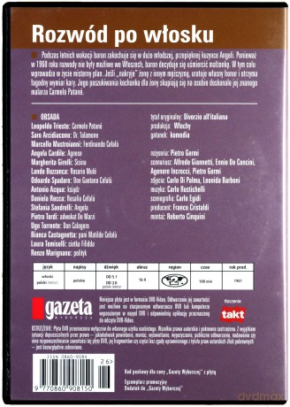 Rozwód po włosku (slim) [DVD]