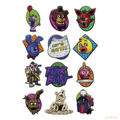 Five Nights at Freddy´s Pin Badge Display Mystery Pin Badge (12)