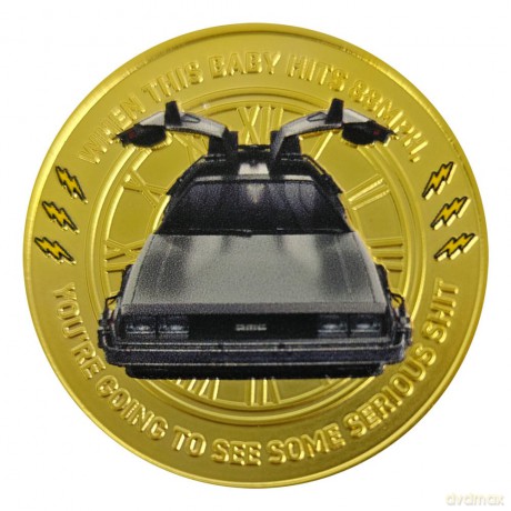 Back To The Future Collectable Coin 40th Anniversary Limited Edition