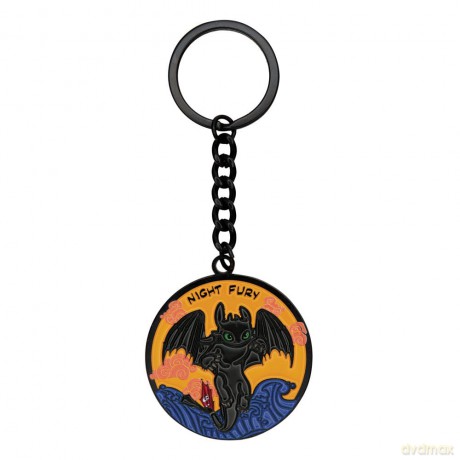 How to Train Your Dragon Keychain Night Fury Limited Edition
