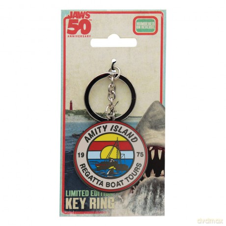 Jaws Keychain 50th Anniversary Regatta Boat Tour Limited Edition
