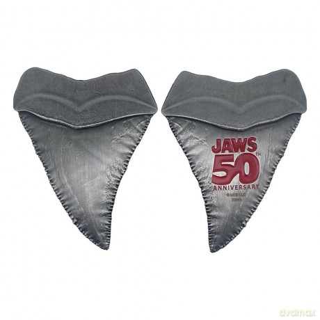 Jaws Medallion 50th Anniversary Shark Tooth