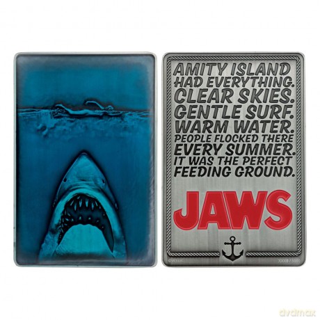 Jaws Ingot 50th Anniversary Poster Limited Edition