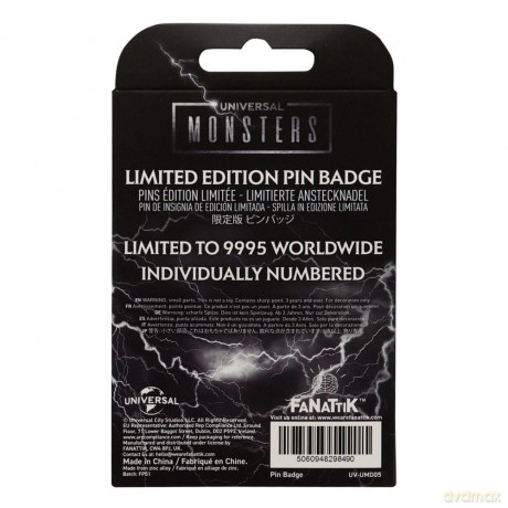 Universal Monsters Pin Badge Limited Edition