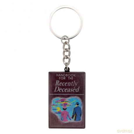 Beetlejuice Keychain Handbook of the Recently Deceased