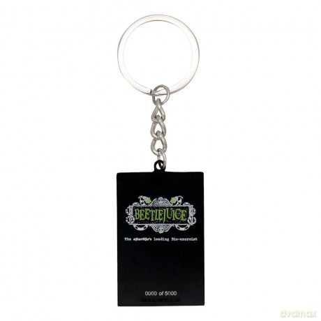 Beetlejuice Keychain Handbook of the Recently Deceased
