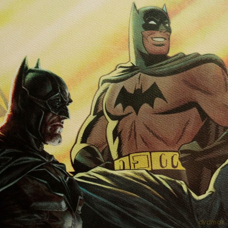 DC Comis Art Print Batman 85th Anniversary Limited Edition 42 x 30 cm