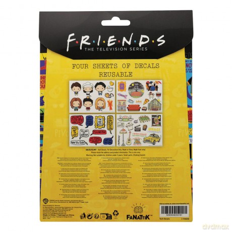 Friends/Przyjaciele Tech zestaw naklejek