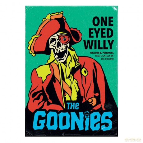 The Goonies Art Print 40th Anniversary One Eyed Willy Limited Edition 42 x 30 cm