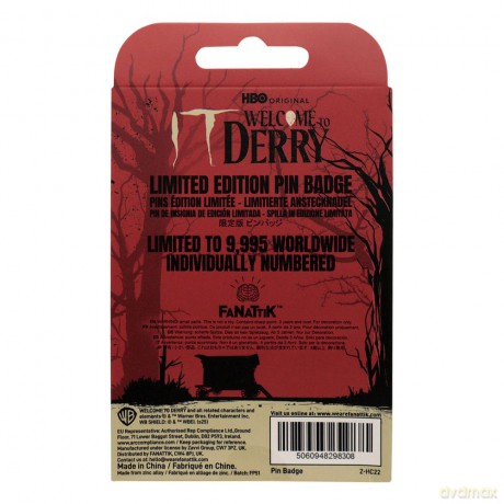 It Pin Badge IT: Welcome to Derry DAFB Limited Edition