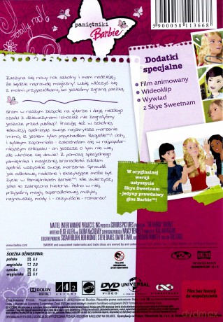 Pamiętniki Barbie [DVD]
