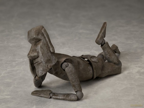 The Table Museum Figma Action Figure Moai 14 cm